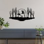 Wallity Estate Accesorio de Pared de Metal Negro